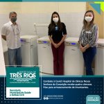 Combate à Covid: Hospital de Clínicas Nossa Senhora da Conceição recebe quatro câmaras frias para armazenamento de imunizantes
