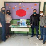 Prefeito Joacir Barbaglio visita Escola Municipal Marquês de Salamanca, em Bemposta