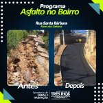 Prefeitura de Três Rios pavimenta vias no município com o Programa Asfalto no Bairro