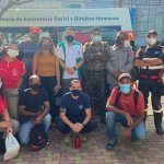 Bombeiros de Três Rios e equipe da Assistência Social vão a Petrópolis auxiliar vítimas das chuvas 