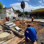 Prefeitura entrega novo poço de visita na Avenida Alberto Lavinas