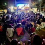 Prefeitura de Três Rios reúne crianças e adultos para sessão de cinema no Habitat