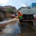 Prefeitura de Três Rios segue na limpeza das ruas