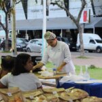 Secretaria de Indústria e Comércio participa de evento em homenagem ao "DIA DO PÃO" realizado na Praça São Sebastião.