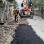 Equipe de Saaetri realiza operação tapa-buraco e pavimentação nos bairros