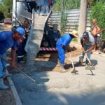Prefeitura de Três Rios pavimenta a Travessa Rui Barbosa, no bairro Cantagalo 