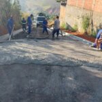 Secretaria de Obras chega à marca de 10 ruas pavimentadas no Bairro Santa Terezinha