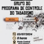 Quer largar o cigarro? A Prefeitura de Três Rios pode ajudar!