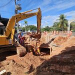 Obras da GAP 3 continuam avançando pelas ruas do centro de Três Rios 