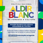 Três Rios realiza Consulta Pública sobre a Política Nacional Aldir Blanc de Fomento à Cultura