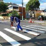 Prefeitura de Três Rios reforça sinalização viária nas ruas do Centro