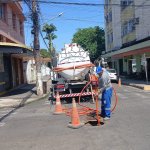 Secretaria de Drenagem Urbana e Conservação realiza trabalho preventivo em Três Rios