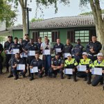 Guardas municipais de Três Rios participam de curso de reciclagem em trânsito